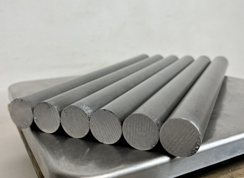 12L14 Steel Bar Stock 1 in (1.00) Round x 12" (6 PC Lot)