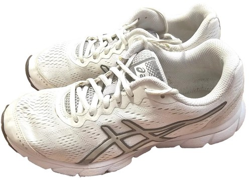 ASICS Gel Havoc T46AQ Running Shoes Women Sz 8.5 White Cushioned Mesh L14