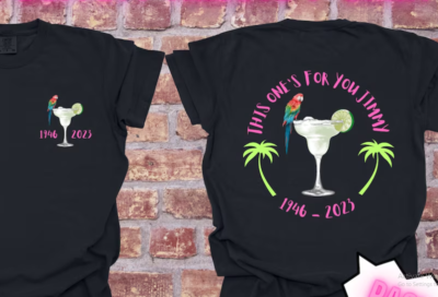 Jimmy Buffett performing live in 2025