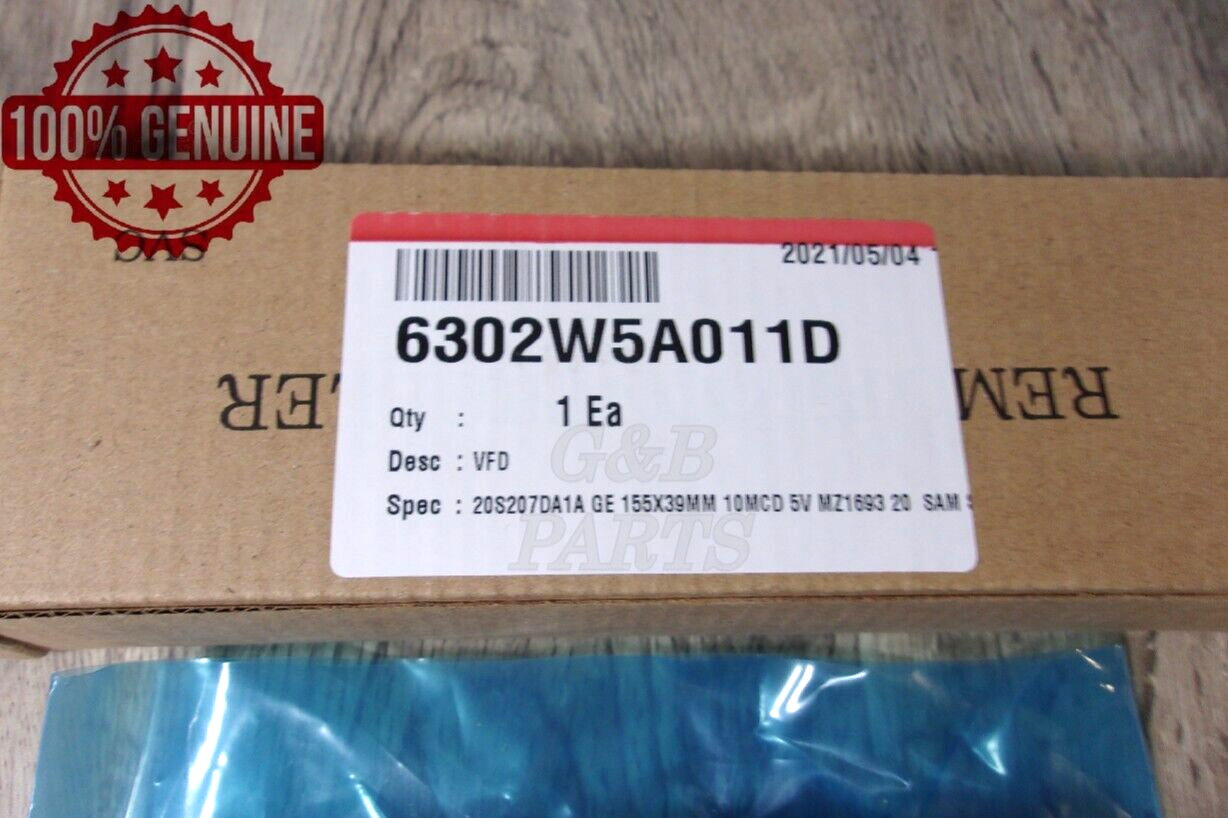 GENUINE OEM LG 6302W5A011D MICROWAVE DISPLAY BOARD FREE