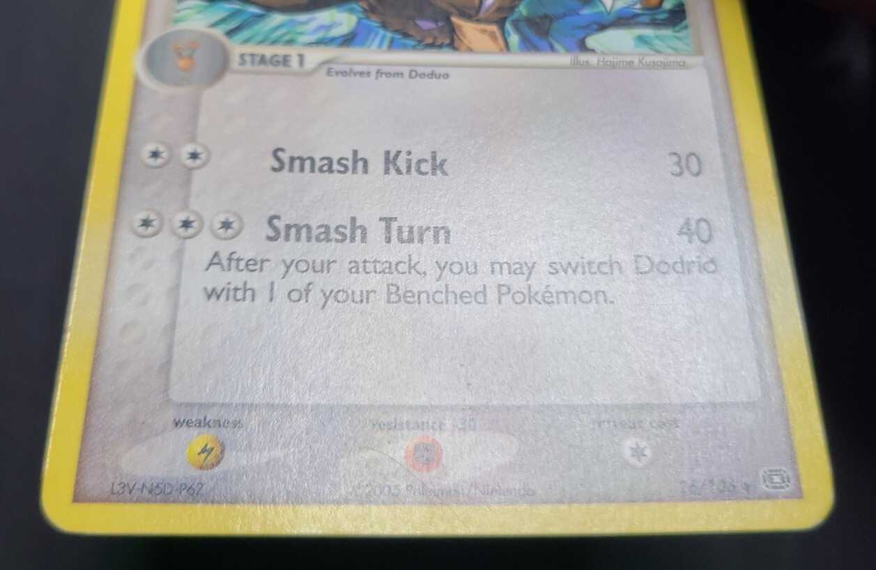 Pokémon DODRIO 26/106 EX Emerald - Light Play 🍒 - Picture 7 of 10