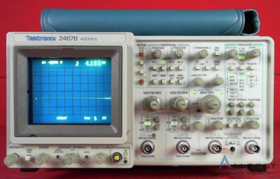 Tektronix 2467B 4-Channel 400MHz High Writing Speed Tektronix 2467B 4-Channel 400MHz High Writing Speed