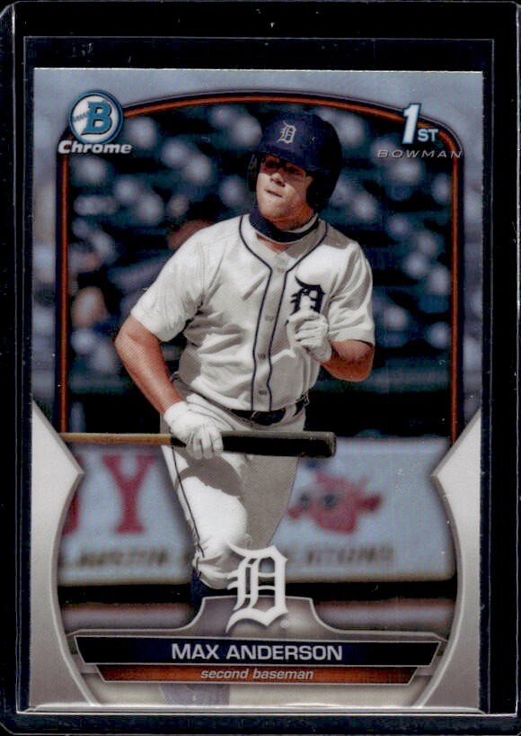 2023 Bowman Draft 1st Bowman Chrome Refractor Max Anderson | eBay