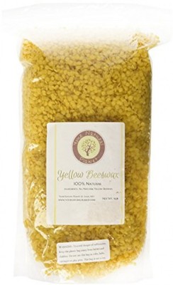 Beesworks BEESWAX PELLETS, YELLOW, 1lb-Cosmetic Grade-Triple Filtered Must