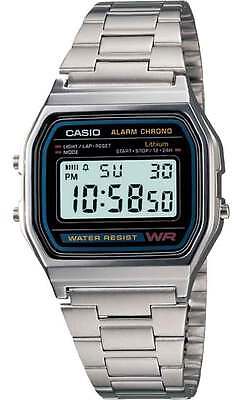 CASIO WATCH VINTAGE RETRO 80's A158WA-1 A158 A158W A158WA WARANTY GENUINE