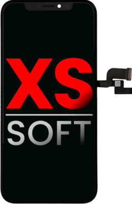 iPhone XS OLED Soft Screen Display Digitizer  - Free Glass Protector