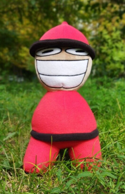 Bambi - Unfairness. Friday Night Funkin. Large plush toy. Size 13 inch (35 sm)