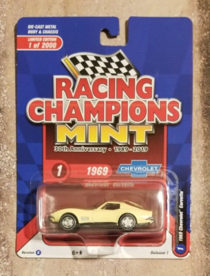 Racing Champions Mint 1969 Chevy Corvette 1:64 Diecast Car VerB R1 #1