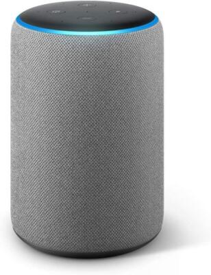 Amazon Echo Plus | 2nd Gen | Heather Grey | Alexa Enabled Smart