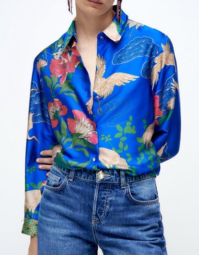 シャツ/ブラウス(長袖/七分) STUDIOUS - Murral Framed Flower Shirts $_12.JPG?set_id=880000500F
