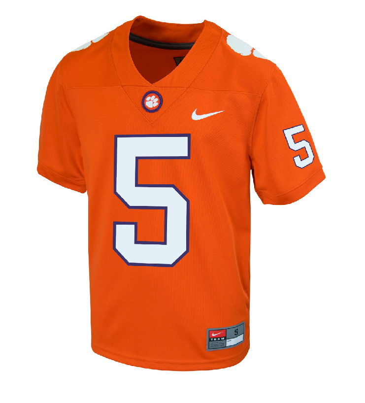 CLEMSON TIGERS FOOTBALL JERSEY NIKE AUTHENTIC ADULT MED XL NWT