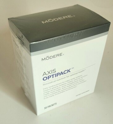Brand New/Sealed! MODERE AXIS OPTIPACK, Bioceutical Nutrition For Optimal Health