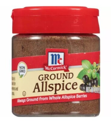 Alllspice  McCormick Ground Allspice 0.9 oz  Exp. Sept/2024 baking