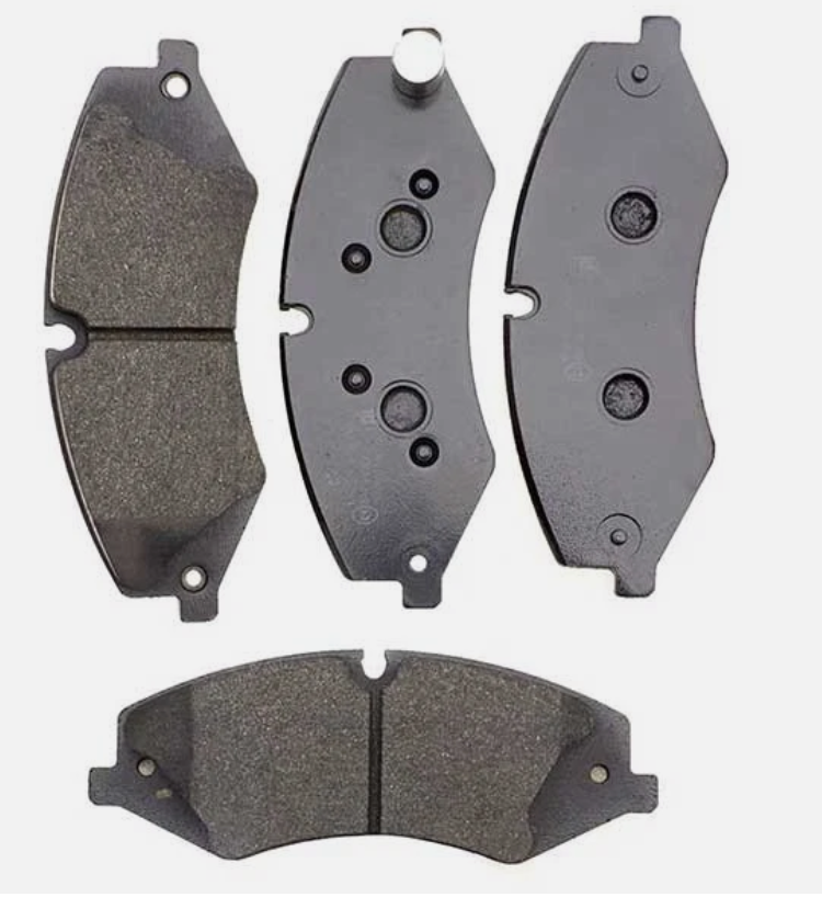 101670289 Front Brake Pad Set 4x Pads Prepared For Wear Indicator Eicher Premium