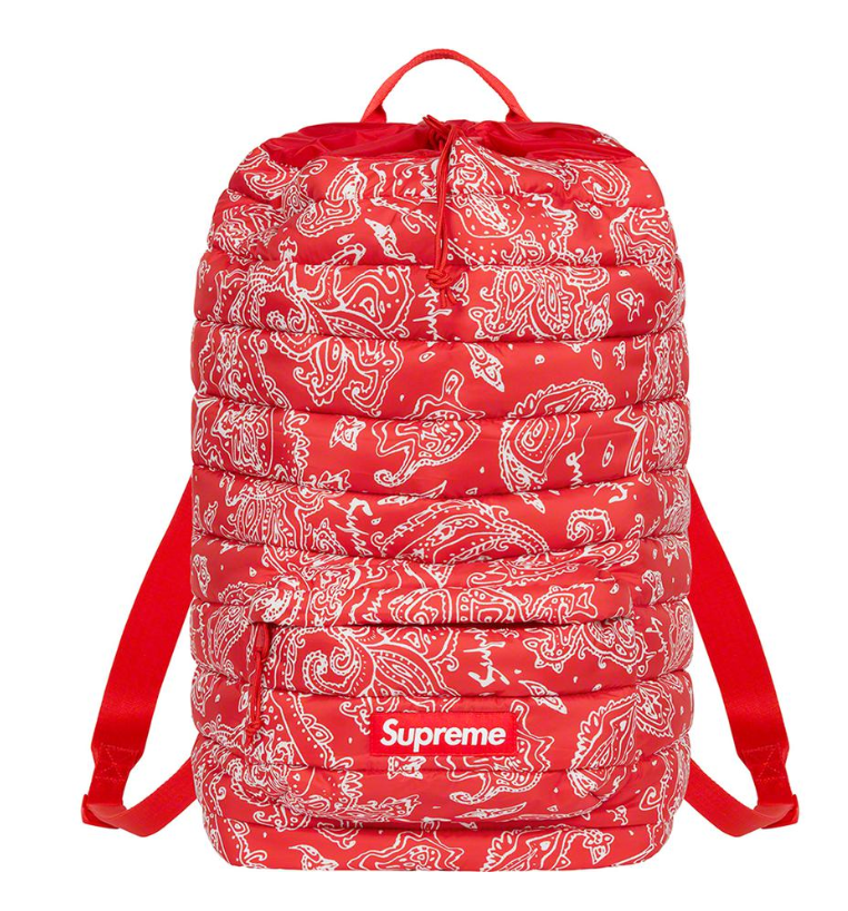 美品✨️希少色 Supreme Puffer Backpack 巾着 グリーン Supreme Puffer Pouch Green - FW22 - US
