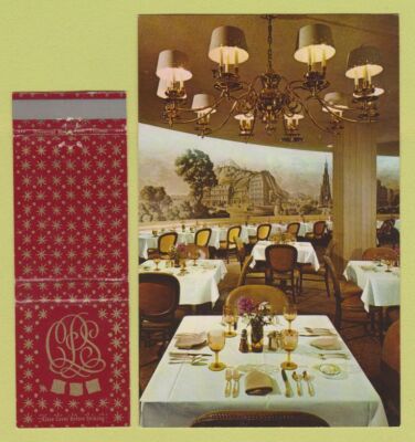 Matchbook Postcard Combo - Carson Pirie Scott Chicago IL Heather House