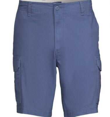 George At The Knee Cargo Short Blue Slate  Size 34 In