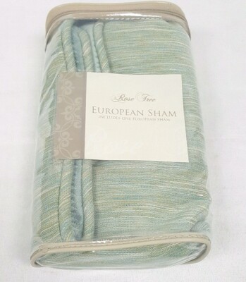 Rose Tree Antibes Blue Multi Euro Pillow Sham 26''X26''+1.5'' Flange NWT $69.99