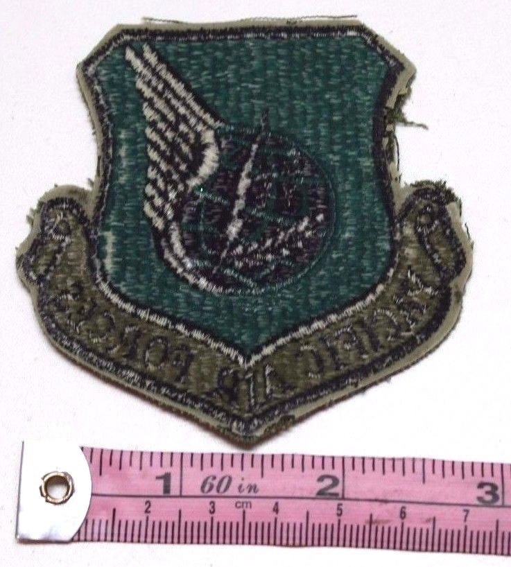 US Air Force Pacific Air Forces Patch PACAF subdued sew on style each P9603