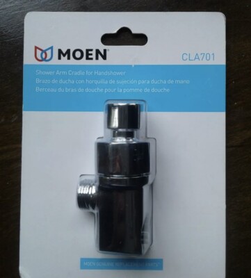 NEW - Genuine Chrome Moen Shower Arm Cradle CLA701