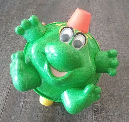 RARE VINTAGE 1992 ERTL CO BUMBLE BALL BUDDY MOTORIZED BOUNCING TOY -WORKS Read