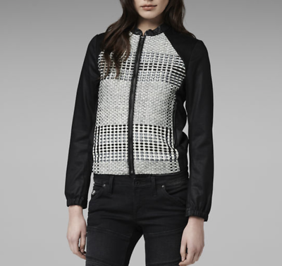 G star on sale leather jacket womens