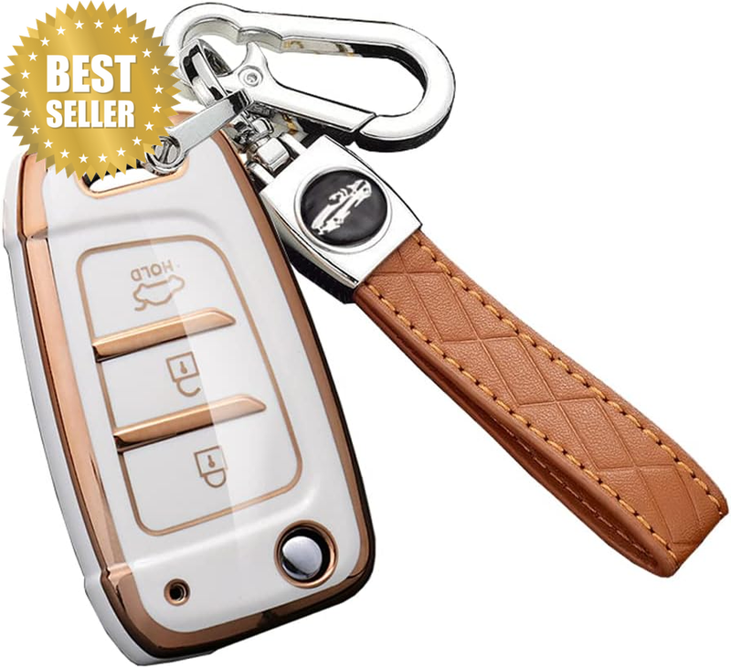Car Key Fob Cover Fit for Hyundai Elantra Solaris I30 Tucson I35 I40 Kona Verna
