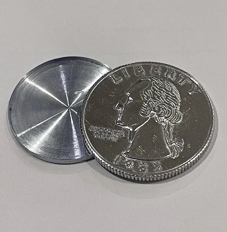 Hollow Detachable Trick Quarter Spy Coin Novelty Gift Free Shipping!