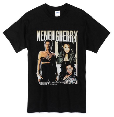 Neneh Cherry BLACK SHORT SLEEVE T-SHIRT