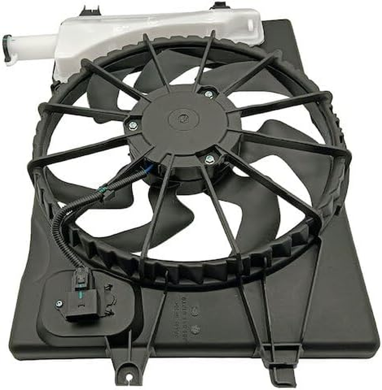 Radiator Fan Assembly Single Fan for 2016-2018 Hyundai Elantra 2.0L 4-Cylinder