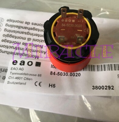 1PC New For EAO Mushroom Type Electronic Button Switch 84-5030.0020