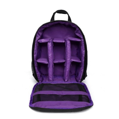 Dslr Camera Bag Backpack Waterproof Shockproof Camping Bag Small Travel Rucksack