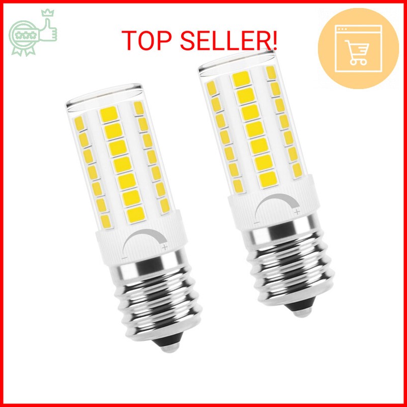 2pcs - E17 Led Bulb Microwave Oven Light, Over Stove Appliance Replacement 40W I