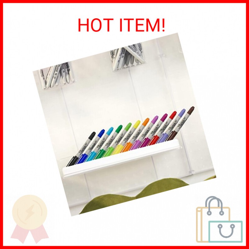 SHARPIE Brush Twin Permanent Markers, Brush Tip Marker and Ultra Fine Tip Marker