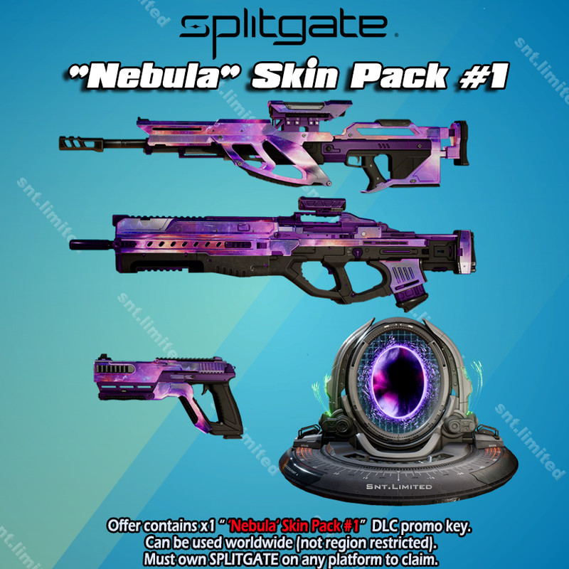 Splitgate - Nebula Skin Pack #1 DLC (ALL Platforms)