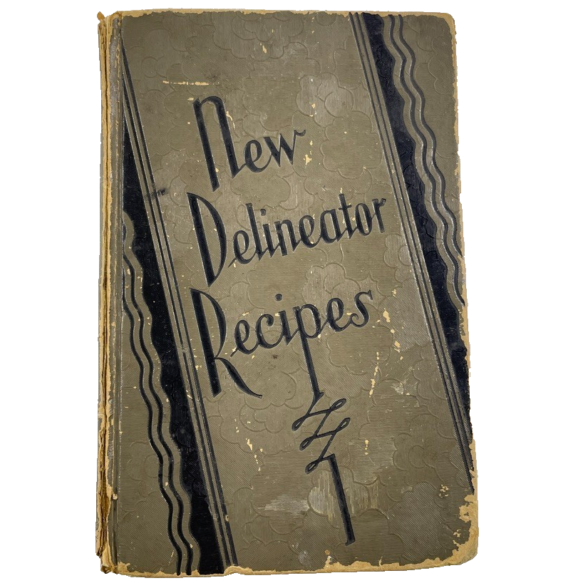 New Delineator Recipes by Delineator Home Institute - Butterick 1929 - Embossed