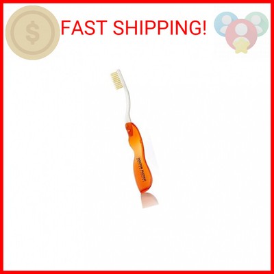 MOUTHWATCHERS Dr Plotkas Extra Soft Flossing Toothbrush, Folding Travel Toothbru