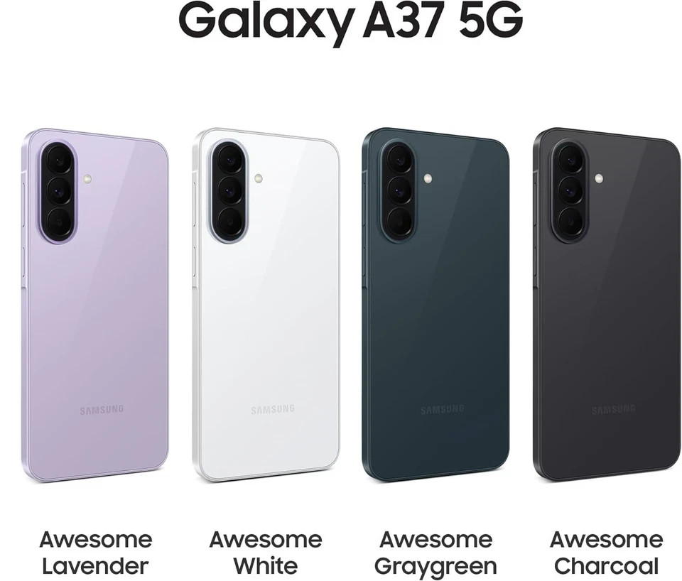 New Samsung Galaxy A37 5G 128GB / 256GB Dual SIM Unlocked Android Smartphone