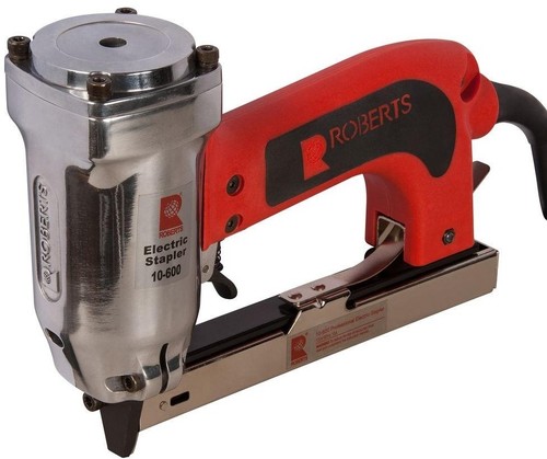 Electric Carpet Stapler for 3/16 in. Crown 20 Gauge Staples Installing Carpeting