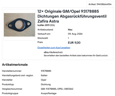 Artikelfoto(s) von einem verifizierten Käufer