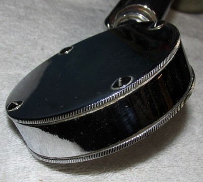 Vintage ASTATIC D 104 w/Stand/Base Lollipop CB/Ham Radio Microphone J0270