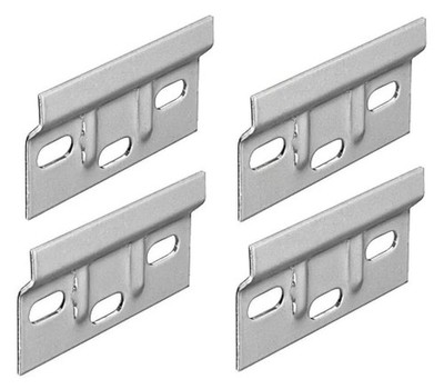 4 x Kitchen Cabinet Hanging Bracket Wall Mounting Hanger Plate 63 x 38mm