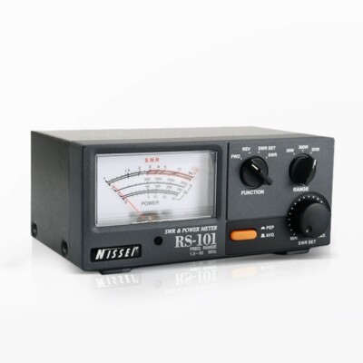 NISSEI RS-101 1.8-60Mhz 3KW SWR POWER Meter Led Backlight For HF Shortwave Radio