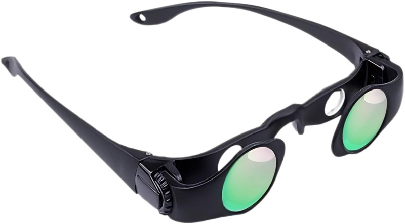 Hands Binocular Glasses for Fishing Bird Watching, HD Optical Lens Portable Bino