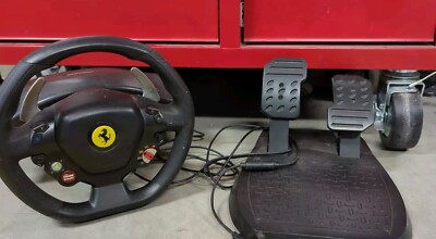Thrustmaster TX Racing Wheel Ferrari 458 Italia Edition Xbox 360 PC  2 Pedal set