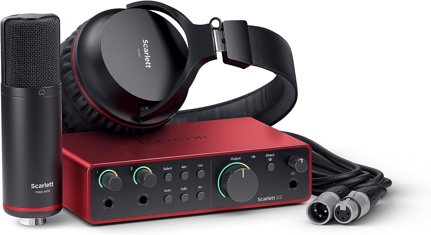 Focusrite Scarlett 2i2 Studio 4th Gen USB Audio Interface