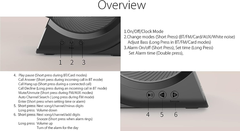 2022 New Three-In-One Creative Wireless Charging Bluetooth Speaker Clock Alarm C