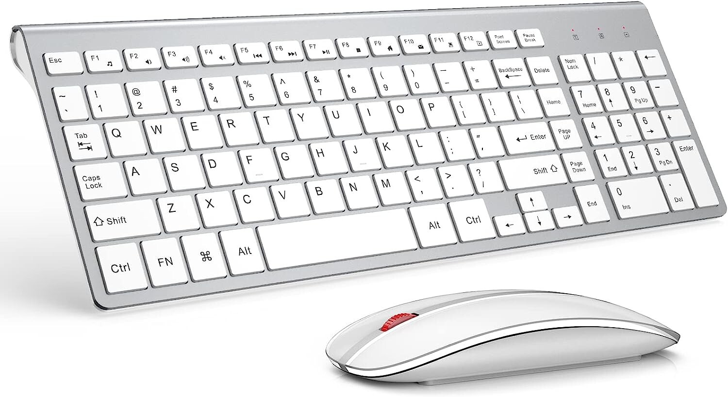 And Mouse Combo, Gamcatz 2.4g Ultra Thin Compact Keyboard And