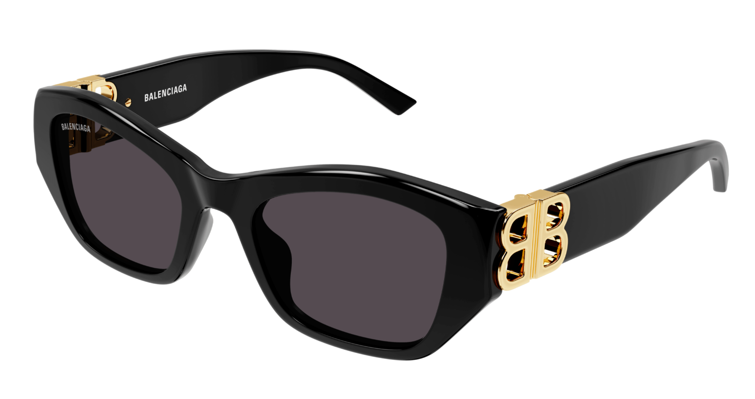 BALENCIAGA キャットアイフレムサンクラス BB0330SK 001