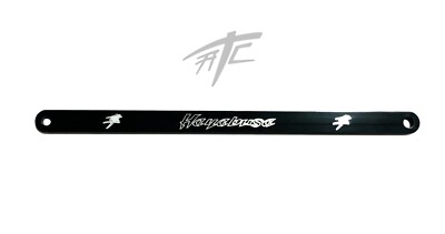 HAYABUSA ENGRAVED BLACK CONTRAST CUT BRAKE BAR 18'' 1999-2007 SUZUKI HAYABUSA